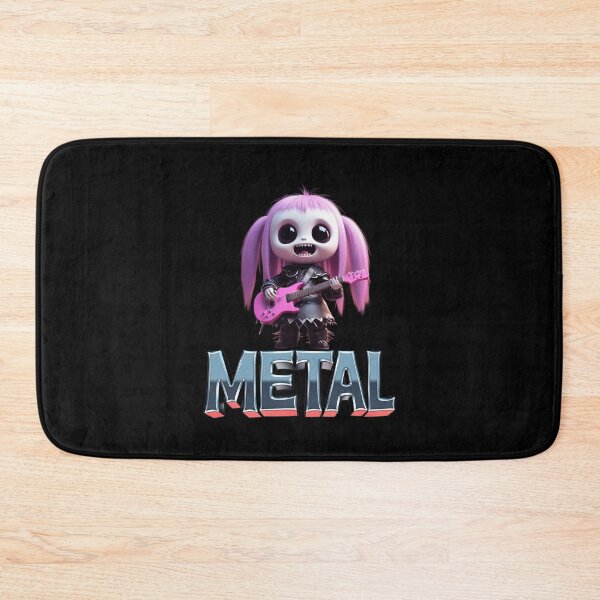 Item preview, Anime Girl Metal, Heavy Music, Kawaii designed and sold by Burn-Ego.