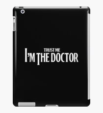 trust me i'm the doctor typograph classic vintage style T-Shirt iPad Case/Skin