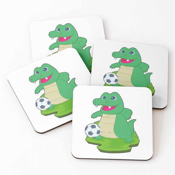 Item preview, Crocodile Soccer player Soccer designed and sold by Snabdesign84.