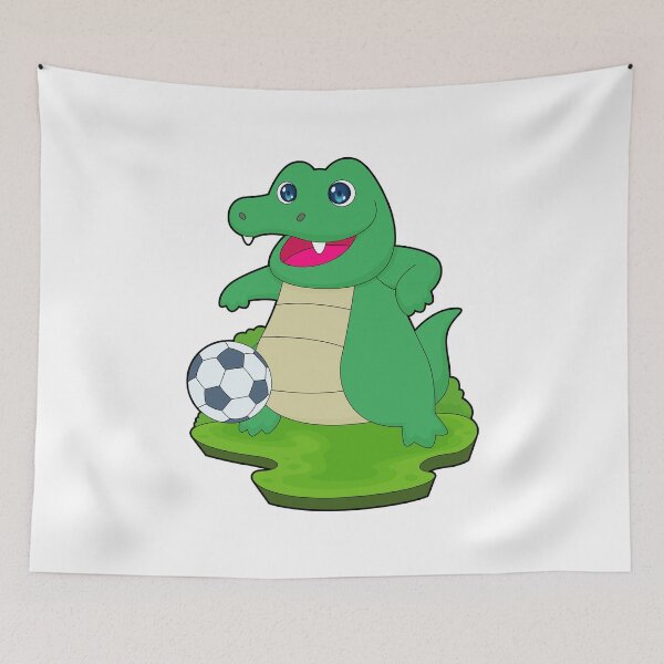 Item preview, Crocodile Soccer player Soccer designed and sold by Snabdesign84.