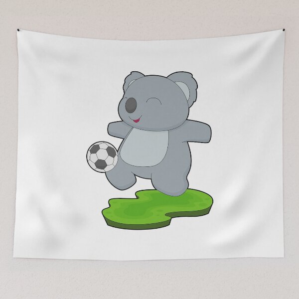 Item preview, Koala Soccer player Soccer designed and sold by Snabdesign84.