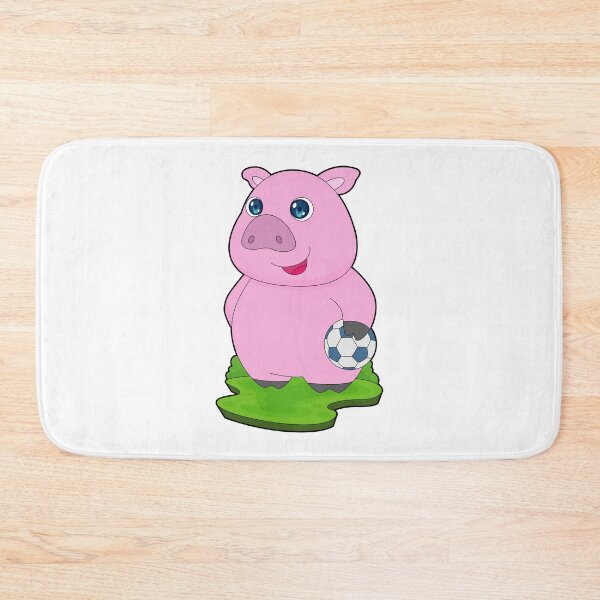 Item preview, Pig Soccer player Soccer designed and sold by Snabdesign84.