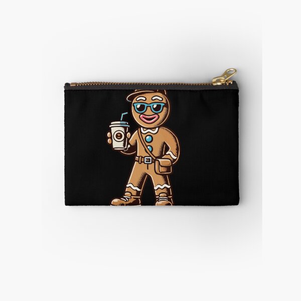 Item preview, Funny Gingerbread Man With Coffee For Christmas designed and sold by LuminOrb.