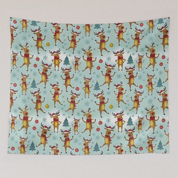 Item preview, Dancing Reindeer Wonderland designed and sold by GlassPenny.