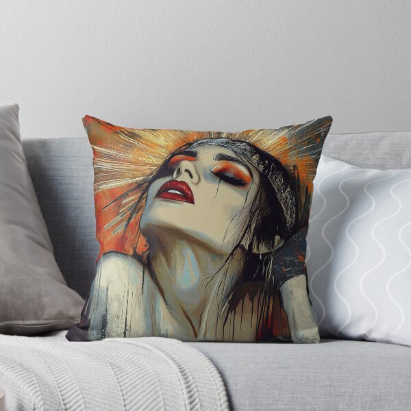 Item preview, "Radiate". Female confidence in bold contrasting colour. designed and sold by Shoot-The-Moon.