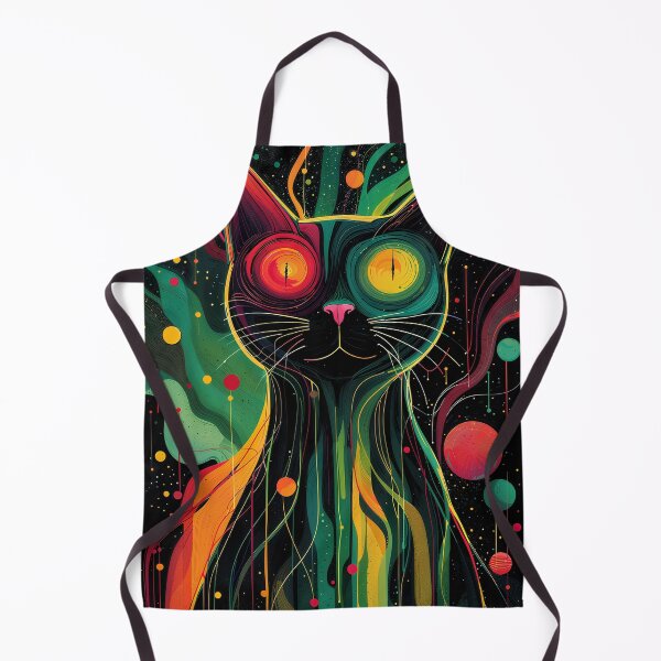 Item preview, Abstract Back Cat designed and sold by RubisLeaf.