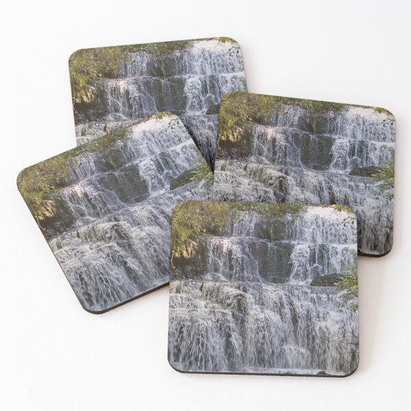 Item preview, Waterfall in rainforest in New Zealand designed and sold by Photopat.
