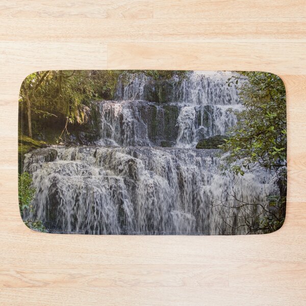 Item preview, Waterfall in rainforest in New Zealand designed and sold by Photopat.
