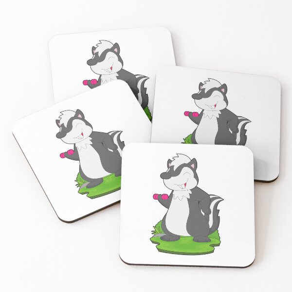 Item preview, Skunk Bodybuilder Dumbbell Bodybuilding designed and sold by Snabdesign84.