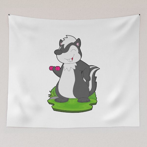 Item preview, Skunk Bodybuilder Dumbbell Bodybuilding designed and sold by Snabdesign84.