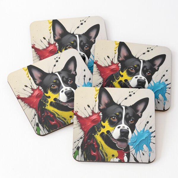 Item preview, Paint Splash Dog designed and sold by whitecat23.
