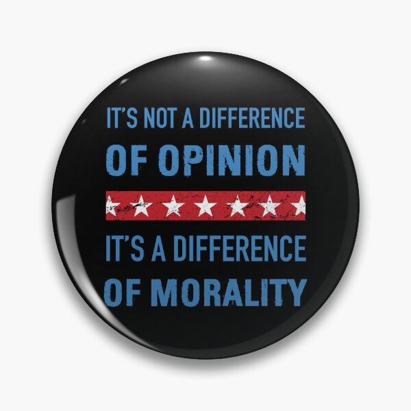 Item preview, Anti-Trump Difference Of Morality designed and sold by thepixelgarden.