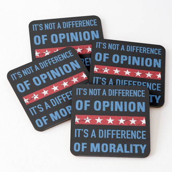 Item preview, Anti-Trump Difference Of Morality designed and sold by thepixelgarden.