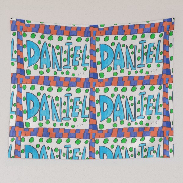 Item preview, Personalised name plate - Daniel designed and sold by ArtistRebeccaLS.