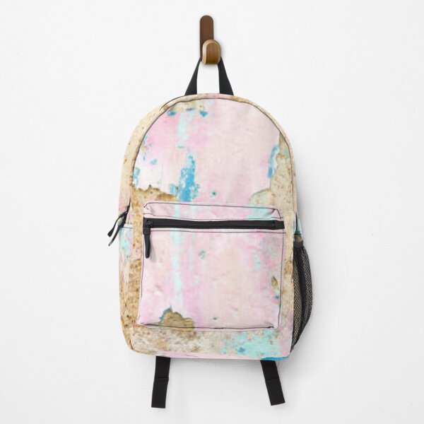 Item preview, The weathered pink painted cement wall background shows signs of peeling, cracks, and dampness designed and sold by MTShoppingLine.