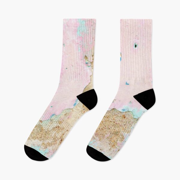 Item preview, The weathered pink painted cement wall background shows signs of peeling, cracks, and dampness designed and sold by MTShoppingLine.
