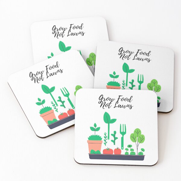 Item preview, Grow Food, Not Lawns designed and sold by OkroguLes.