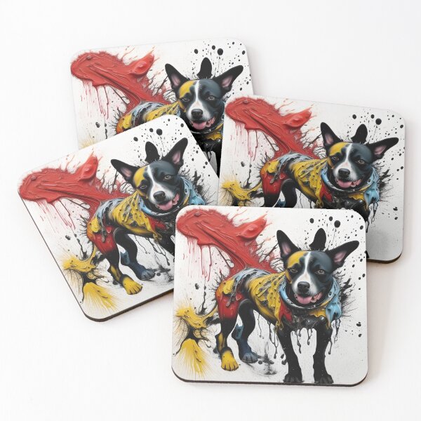 Item preview, Paint Splash Dog designed and sold by whitecat23.