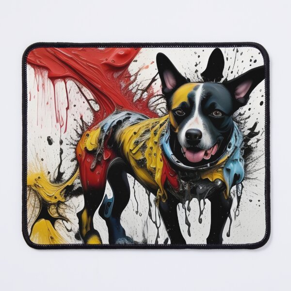 Item preview, Paint Splash Dog designed and sold by whitecat23.