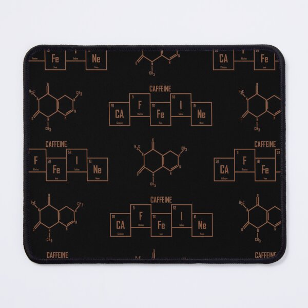 Item preview, Caffeine Molecular Diagram designed and sold by Smokin-Designs.
