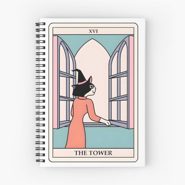 Item preview, The Tower - Tarot Card designed and sold by Shopatmarlow.