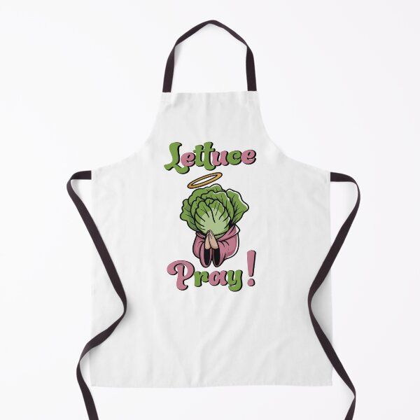 Item preview, Lettuce pray Funny Lettuce Pun designed and sold by MonkaDesigns.