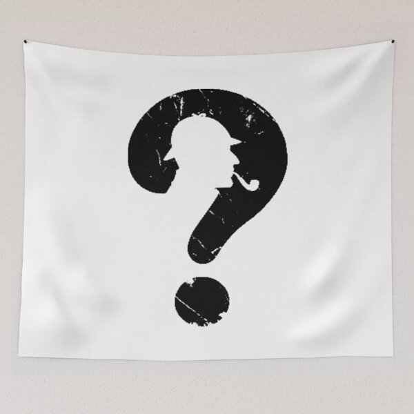Item preview, Sherlock Holmes - Question Mark designed and sold by athyabm.