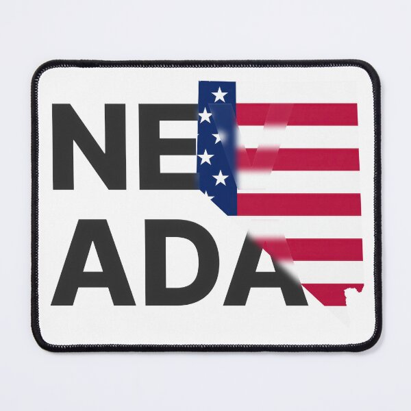 Item preview, Nevada State map, name, and nickname designed and sold by PiranhaEatFashion.