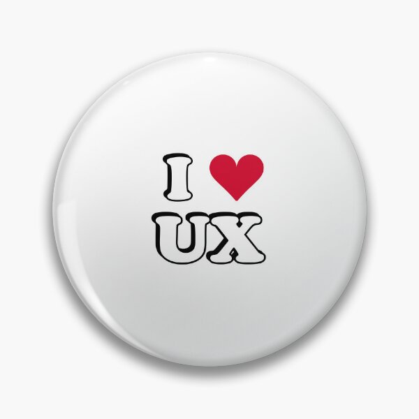 Item preview, I love UX - UX designer designed and sold by Inspirationmotivation.