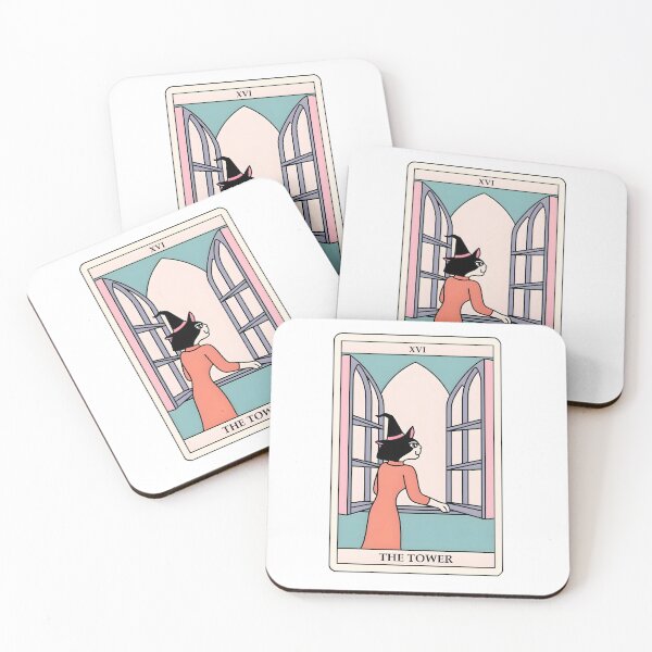 Item preview, The Tower - Tarot Card designed and sold by Shopatmarlow.