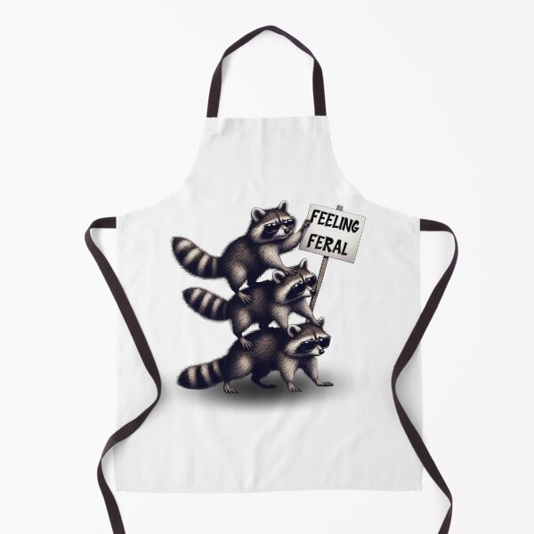 Item preview, Wild Funny Raccoon designed and sold by zingbing.