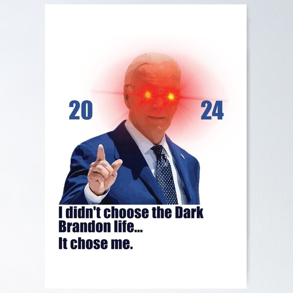 Item preview, Dark Brandon: The Chosen One of 2024 designed and sold by kaotiCwardrobe.