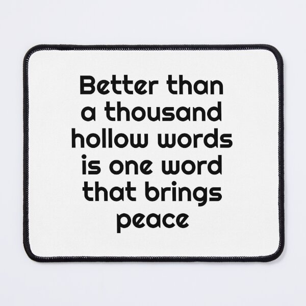 Item preview, Eastern philosophy quotes - Buddha - Peace designed and sold by Inspirationmotivation.