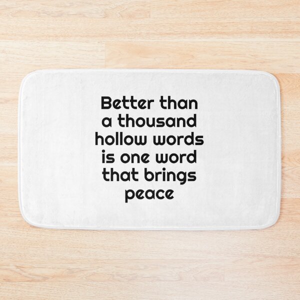 Item preview, Eastern philosophy quotes - Buddha - Peace designed and sold by Inspirationmotivation.