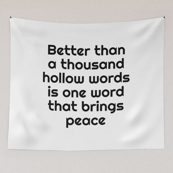 Item preview, Eastern philosophy quotes - Buddha - Peace designed and sold by Inspirationmotivation.