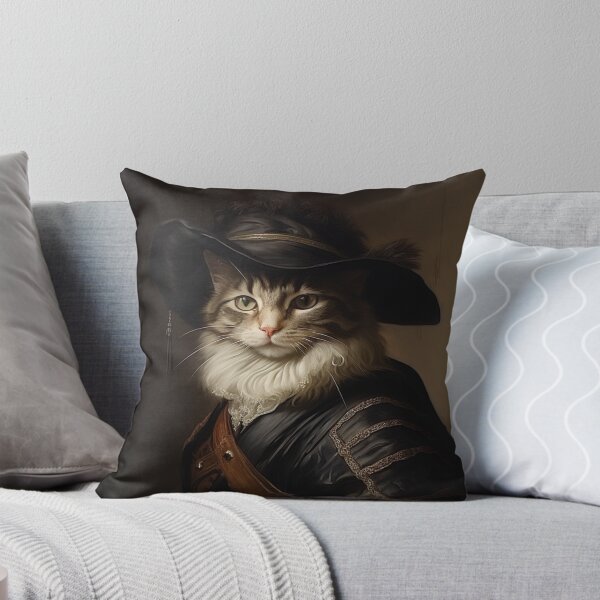 Artikelvorschau, Katze im Rembrandt-Stil entworfen und verkauft von whitecat23.