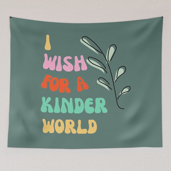 Item preview, A kinder World designed and sold by BlackCoralArt.