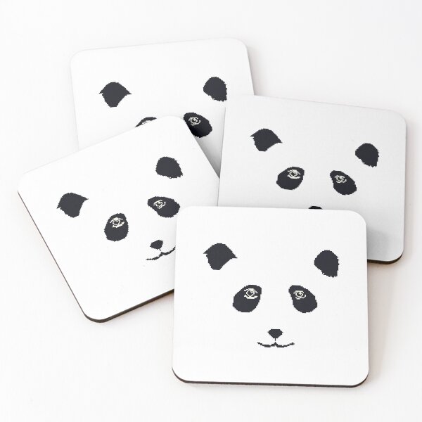 Item preview, Panda Face Pixel designed and sold by Ekira Pop Pixel.