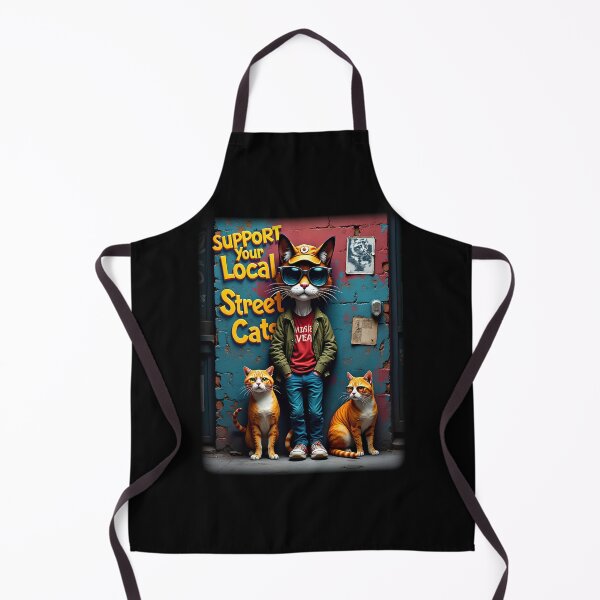 Item preview, Support the stray cats in your neighborhood designed and sold by ArtCreator2023.