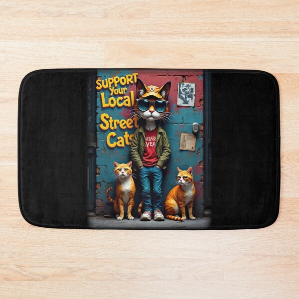 Item preview, Support the stray cats in your neighborhood designed and sold by ArtCreator2023.