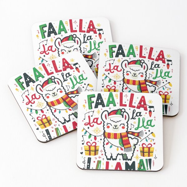 Item preview, Fa La La Lla Llama Christmas Shirts designed and sold by EpiphanyArt28.