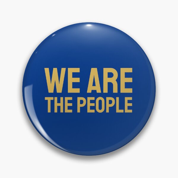 Item preview, We are The People gold designed and sold by VRedBaller.