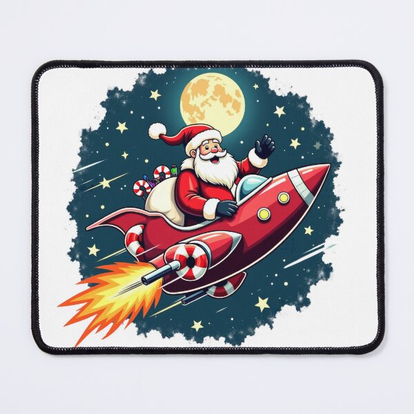 Item preview, Santa's Rocket Ride - Christmas Adventure in Space designed and sold by SakkharinT-Cad.