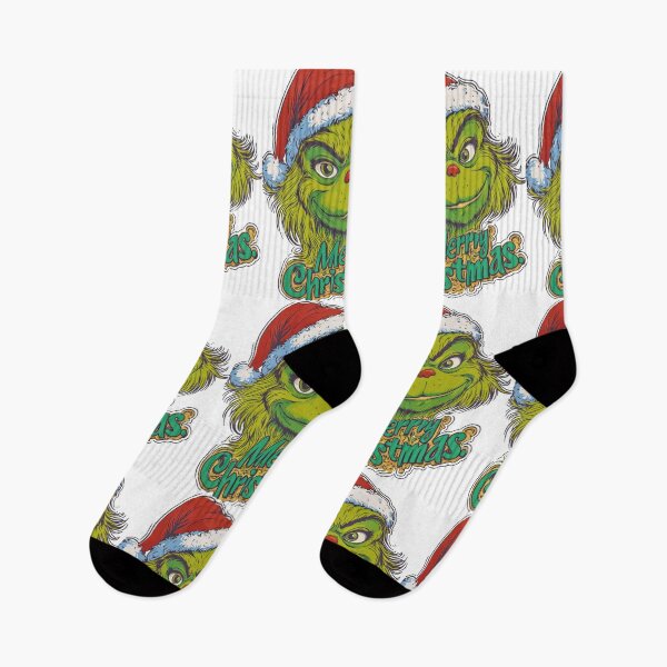 Item preview, Colorful Grinch Merry Christmas Art designed and sold by ABArtByAlexST.