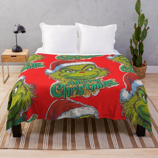 Item preview, Colorful Grinch Merry Christmas Art designed and sold by ABArtByAlexST.