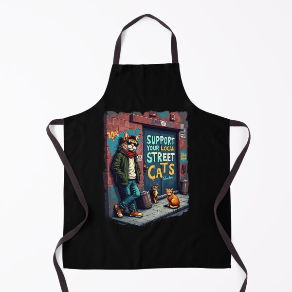 Item preview, Help your local street cats with heart designed and sold by ArtCreator2023.