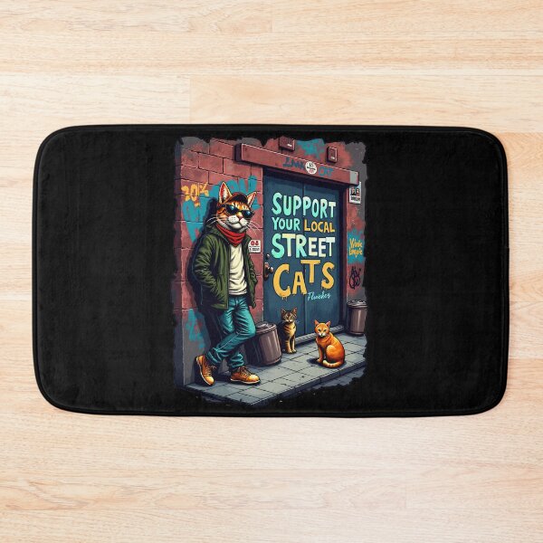 Item preview, Help your local street cats with heart designed and sold by ArtCreator2023.