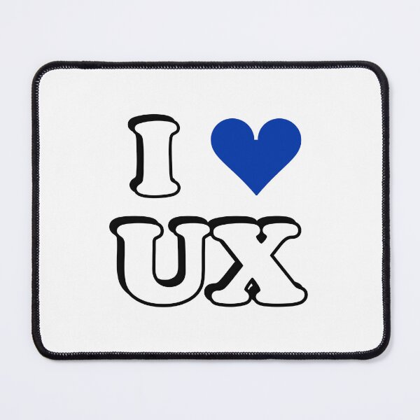 Item preview, I love UX - UX designer designed and sold by Inspirationmotivation.