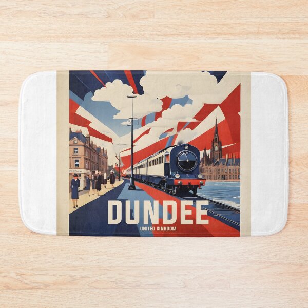 Item preview, Dundee United Kingdom Vintage Travel Tourism  designed and sold by TravelersGems.