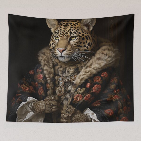 Item preview, Rembrandt Style Leopard designed and sold by whitecat23.